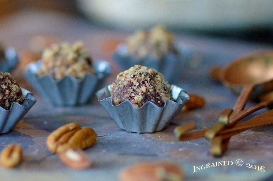 Chocolate Covered Raisin Truffles