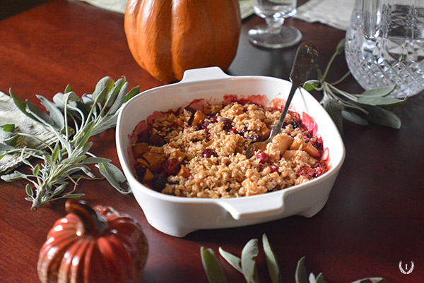 Cranberry Apple Crisp