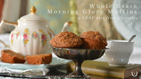 Whole Grain Morning Glory Muffins